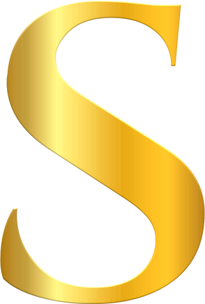 Golden Letter S Font