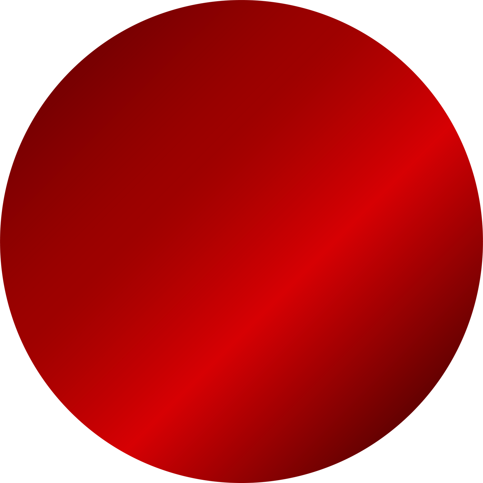 Red Gradient Circle