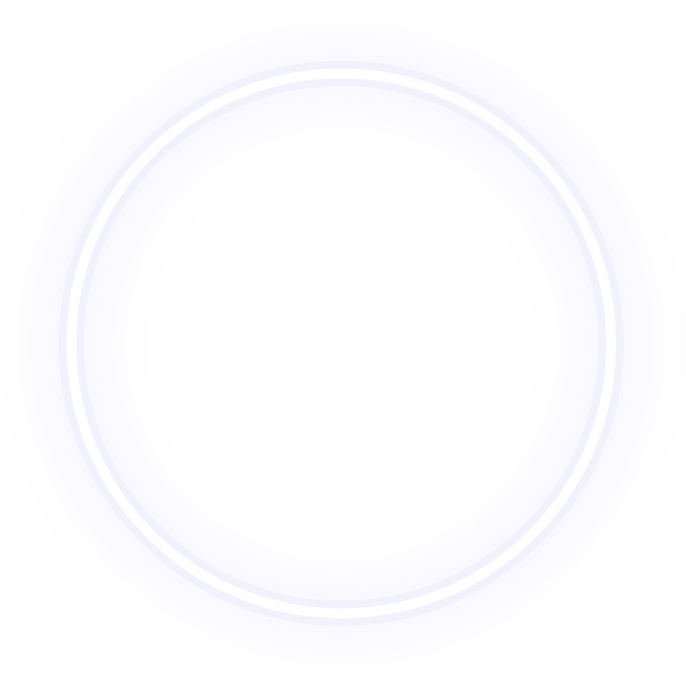 White Neon Circle